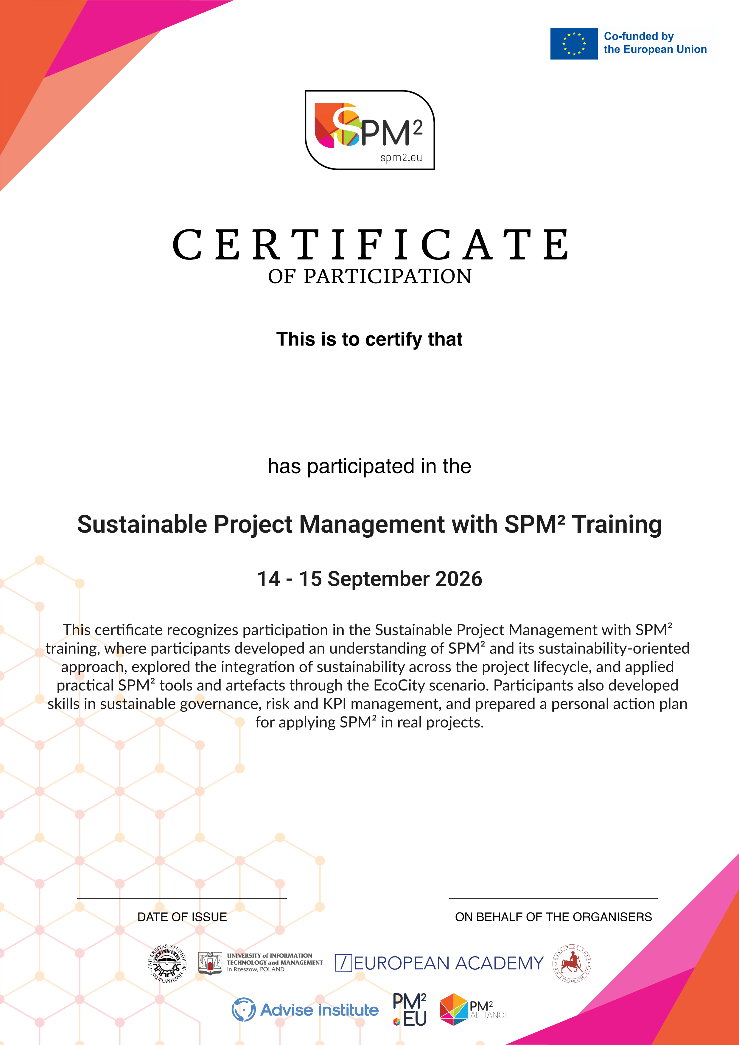 Certificate Background